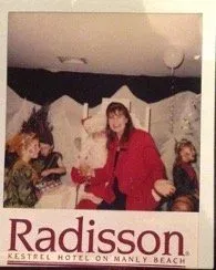 Alison at the Radisson Kestrel Hotel, Manly Beach, Sydney.